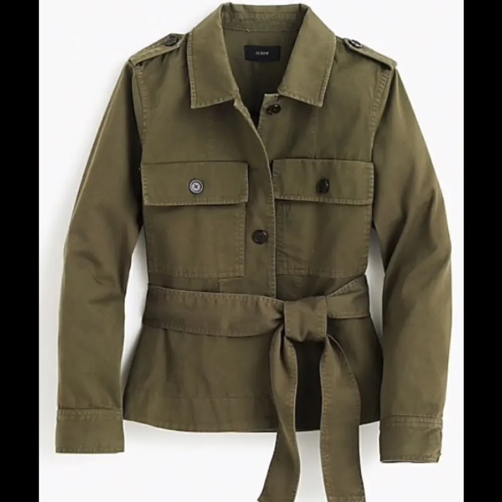 NWT J.Crew cropped fatigue jacket. XXS